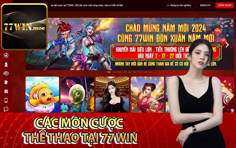 Các môn cược thể thao tại 77Win