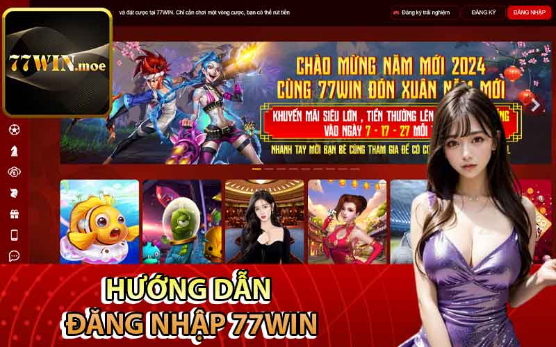 Hướng dẫn đăng nhập 77Win