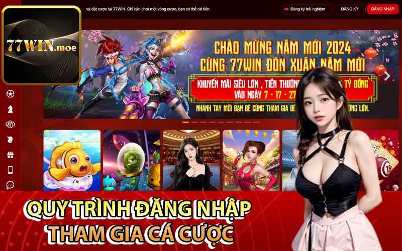 Quy trình đăng nhập tham gia cá cược